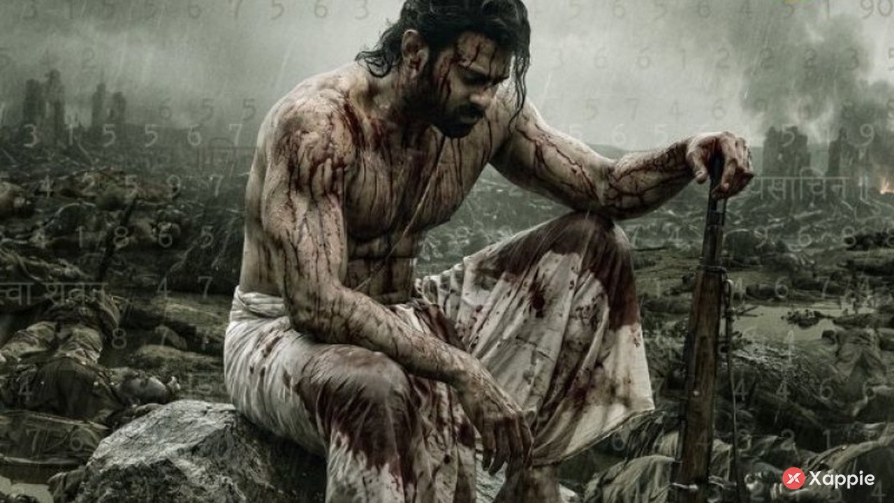 'Fauzi' First Look: Prabhas sits bloodied and exhausted on battlefield in Hanu Raghavapudi's war drama