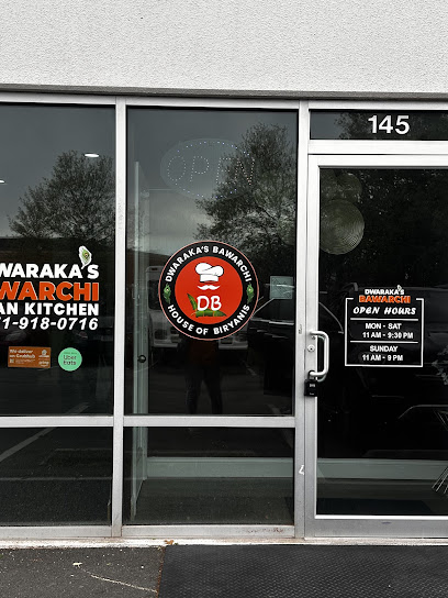 Ashburn Dwaraka's Bawarchi Indian Kitchen