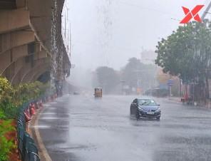 Hyderabad records heavy rainfall on Sunday