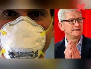 Coronavirus: Apple commits to donating 10 million masks to healthcare workers in the US